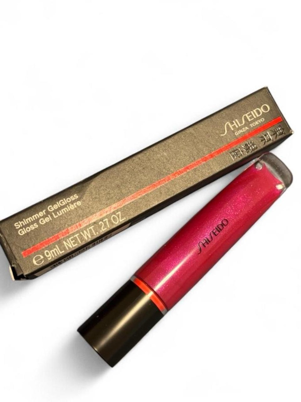 Shiseido Shimmer GelGloss Lip Gloss — Shimmering Pink 08 sumire magenta